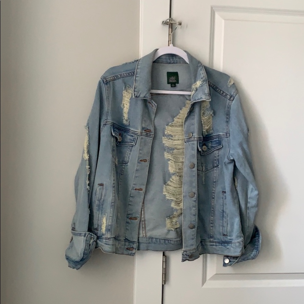 Wild fable denim jacket, size M